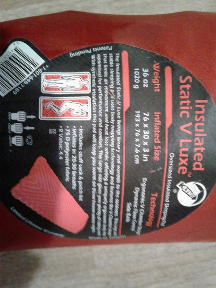 Klymit Insulated Static V Luxe - Image 12